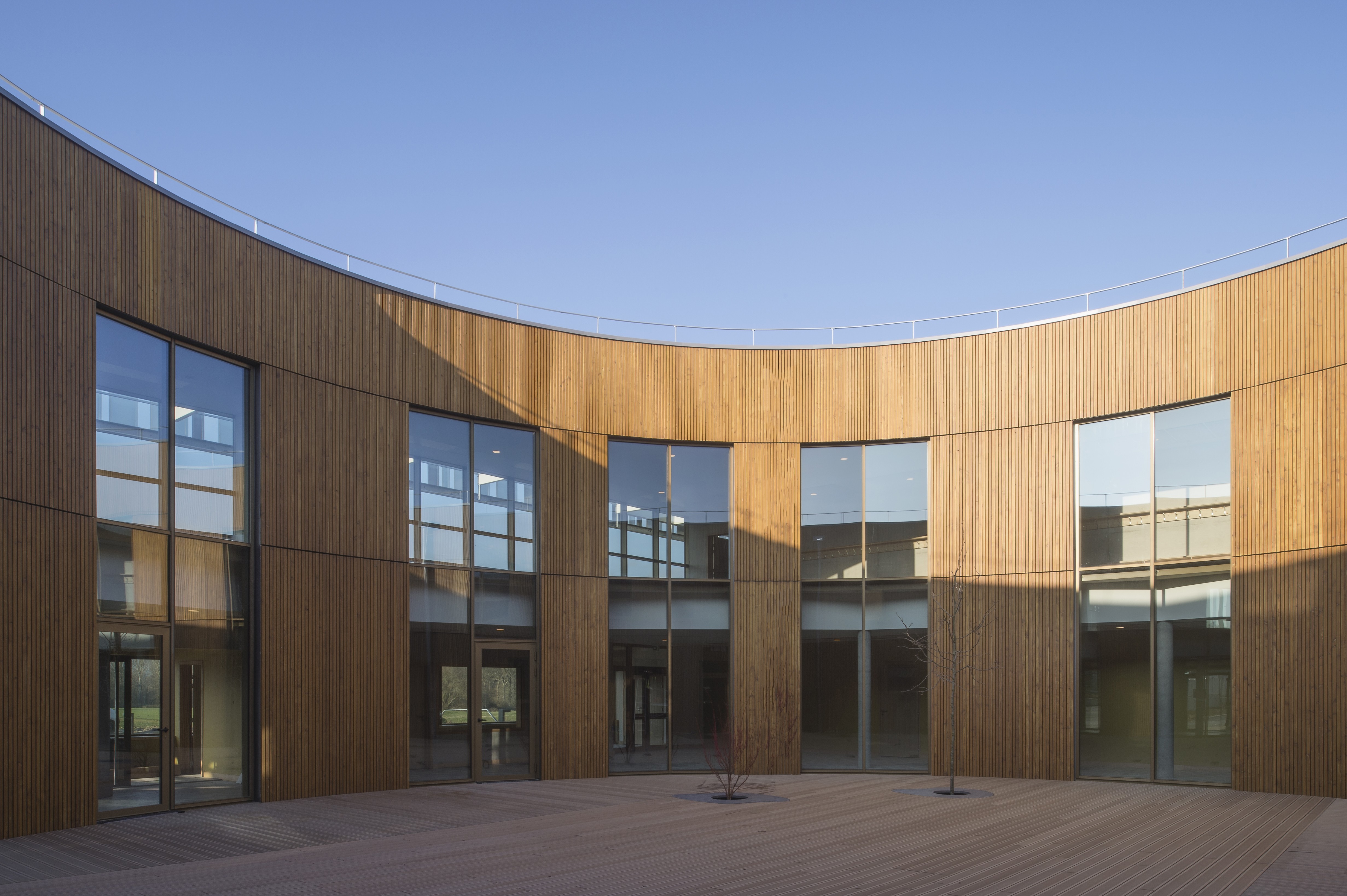 Groupe Scolaire Aimé-Bailleul 15 classes à Guignen (35), par Marc Nicolas Architectures