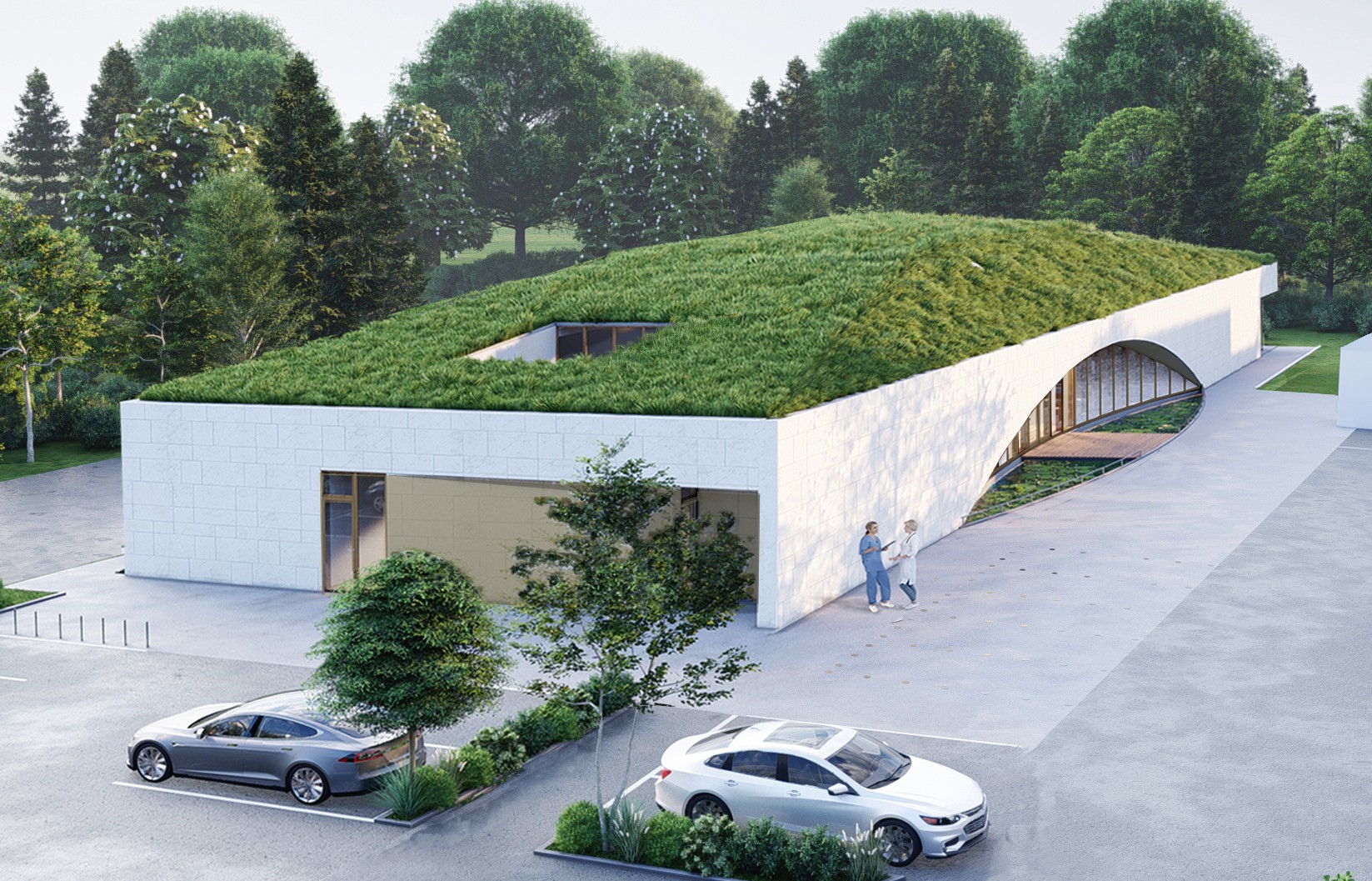 Maison de Santé Pluridisciplinaire à Saint-Ay (45), par Marc Nicolas Architectures